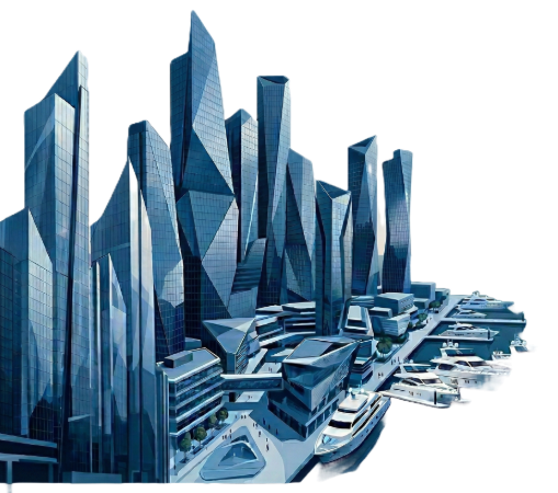 Digital vCard Illustration