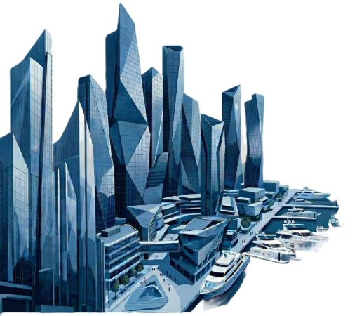 Digital vCard Illustration